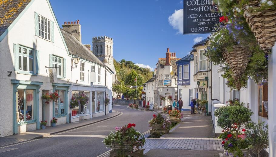 Beer fishing village in Devon